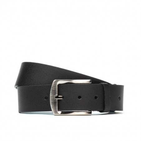 Curea barbati / femei 01b negru mat
