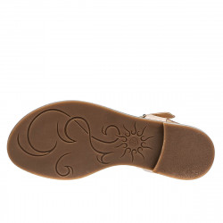 Sandale dama 5070 rosu+pudra