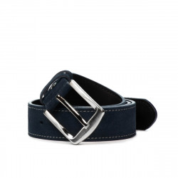 Curea unisex 01bc albastru velur