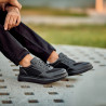 Pantofi casual/sport  barbati 906 negru combinat lifestyle
