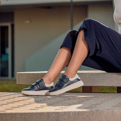 Pantofi sport dama 6008sc indigo+alb