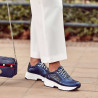 Női sportcipő 6019 gyöngyházfényű indigó kombinált