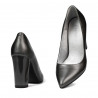 Pantofi eleganti dama 1261 gri sidef