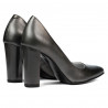 Pantofi eleganti dama 1261 gri sidef