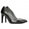 Pantofi eleganti dama 1276 argintiu sidef