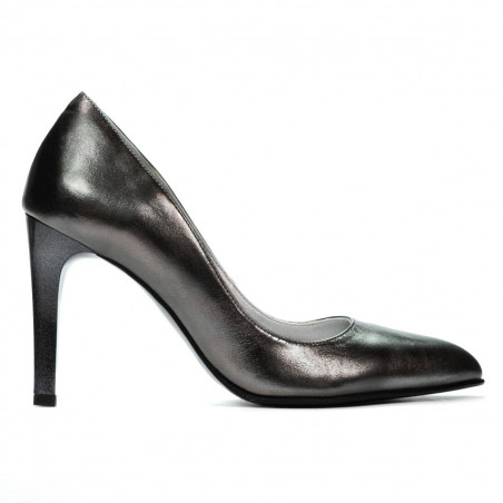 Pantofi eleganti dama 1276 argintiu sidef