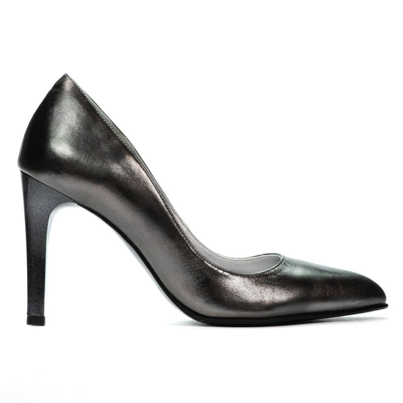 Pantofi eleganti dama 1276 argintiu sidef