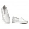Mocasini dama 6023 alb
