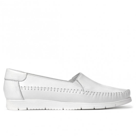 Mocasini dama 6023 alb Mocasini dama 6023 alb