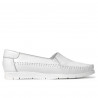 Mocasini dama 6023 alb