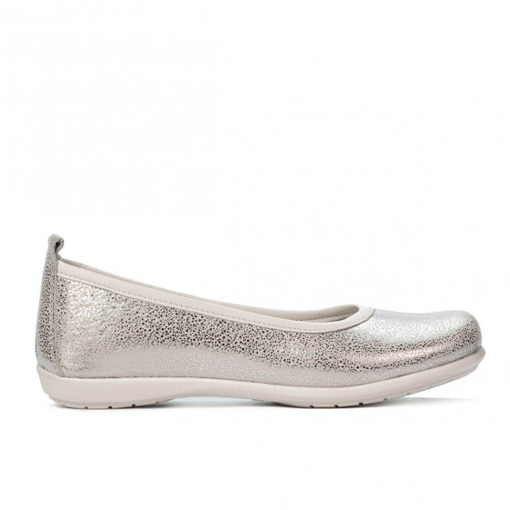 Pantofi copii 100-1 alb sidef Pantofi copii 100-1 alb sidef