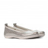 Pantofi copii 100-1 alb sidef