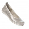 Pantofi copii 100-1 alb sidef