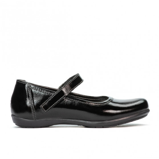 Pantofi copii 151-1 lac negru