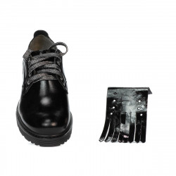 Pantofi casual dama 6025 lac negru