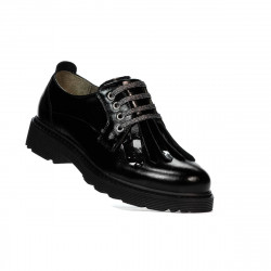 Pantofi casual dama 6025 lac negru