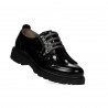 Pantofi casual dama 6025 lac negru