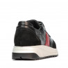 Pantofi sport dama 6030 negru+rosu
