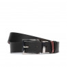 Curea dama 19m negru+piton bordo (bicolor)
