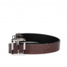 Curea dama 19m negru+piton bordo (bicolor)