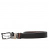 Curea dama 19m negru+piton bordo (bicolor)