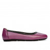 Női balerinák 6027 ciklámen gyöngyház