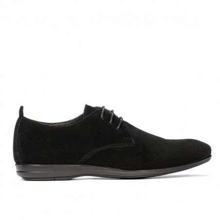 Pantofi casual barbati 816 negru velur
