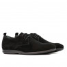 Pantofi casual barbati 816 negru velur