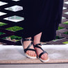 Sandale dama 5039 negru lifestyle