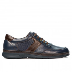 Pantofi casual/sport  barbati 919 indigo combinat