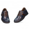 Pantofi casual/sport  barbati 919 indigo combinat