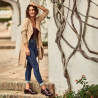 Pantofi casual dama 6020 lac bordo