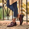 Pantofi casual dama 6020 lac bordo