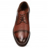 Pantofi eleganti barbati 880 a coniac combinat