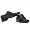Pantofi eleganti barbati 922 negru combinat