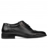 Pantofi eleganti barbati 922 negru combinat