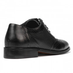 Pantofi eleganti barbati 922 negru combinat