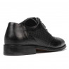 Pantofi eleganti barbati 922 negru combinat
