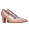 Pantofi eleganti dama 1209 pudra sidef