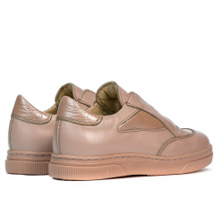 Pantofi copii mici 70c pudra combinat