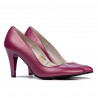 Pantofi eleganti dama 1234 ciclam sidef