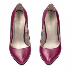 Pantofi eleganti dama 1234 ciclam sidef