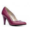 Pantofi eleganti dama 1234 ciclam sidef