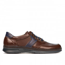Pantofi casual/sport  barbati 919 maro combinat