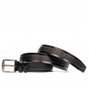 Curea barbati 16b negru combinat