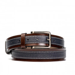 Curea barbati 18b maro+biz indigo