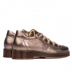 Női alkalmi cipő 6026 vörösréz