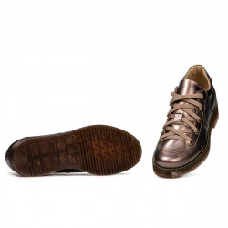 Női alkalmi cipő 6026 vörösréz