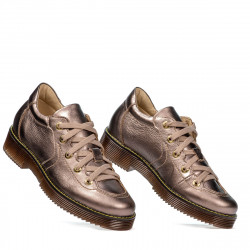 Női alkalmi cipő 6026 vörösréz