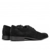 Pantofi eleganti adolescenti 388 negru velur 